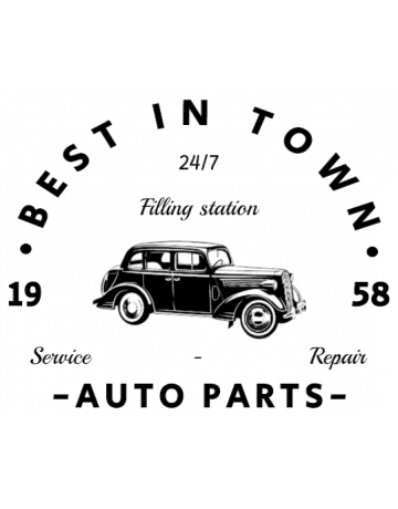 Best Service In Town Backpack - Front Design