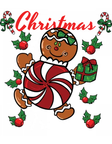 Christmas Treats Backpack - Front Design