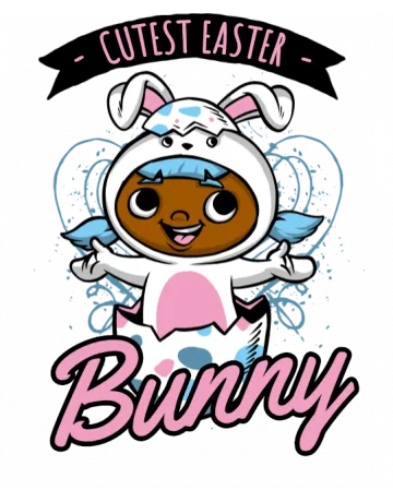 Cutest Easter Bunny - front