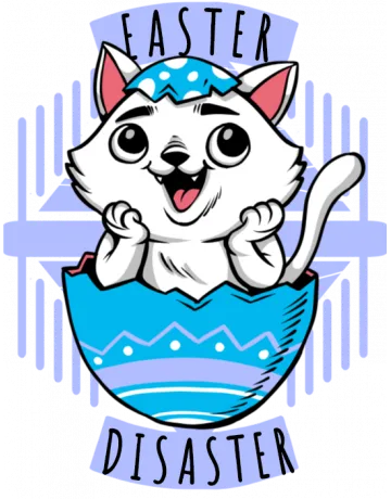 Easter Disaster Backpack - Front Design