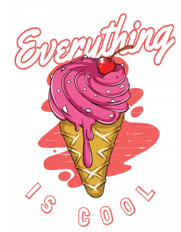 Everything Is Cool Backpack - Front Design