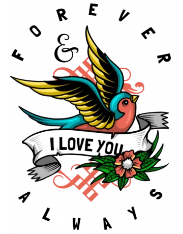 Forever Bucket Hat - Front Design