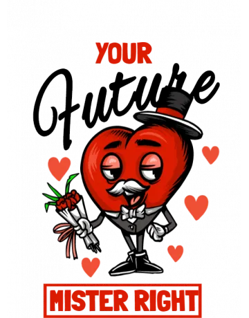 Future Mr. Right Beanie - Front Design