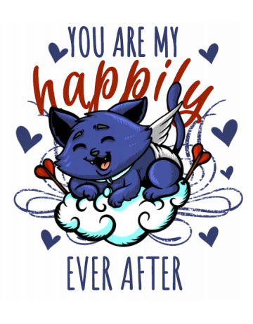 Happily Ever After Snapback Cap - Front Design