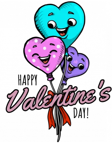 Happy Valentine’s Day! Beanie - Front Design