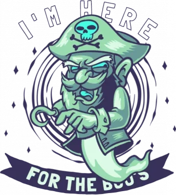 Here For Boo’s Beanie - Front Design