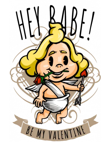 Hey Babe! Snapback Classic Cap - Front Design