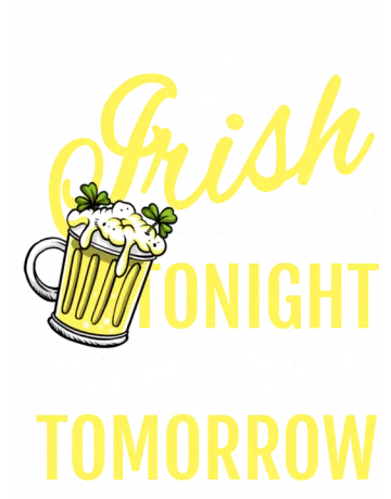 Hungover Tomorrow Backpack - Front Design