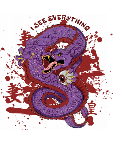 I See Everything Backpack - Front Design