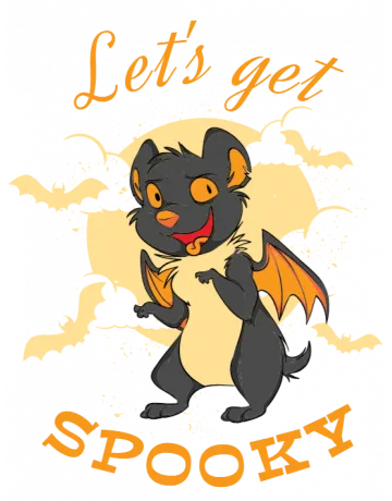 Let’s Get Spooky Backpack - Front Design