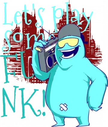 Let’s Play Some Funk Sweatpants - Front Design