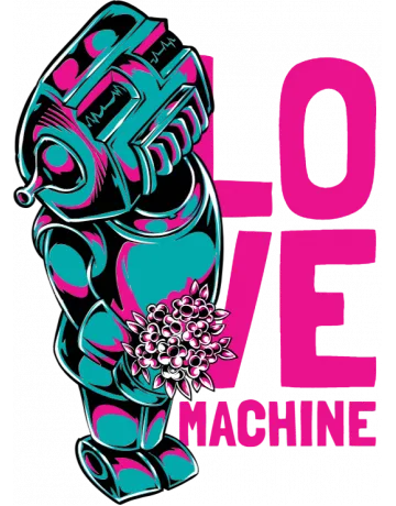 Love Machine Beanie - Front Design