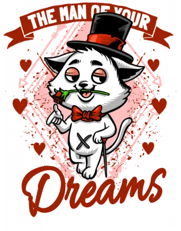 Man Of Your Dreams Backpack - Front Design