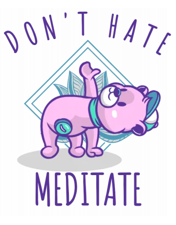 Meditate - front
