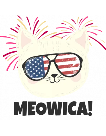 Meowica Backpack - Front Design