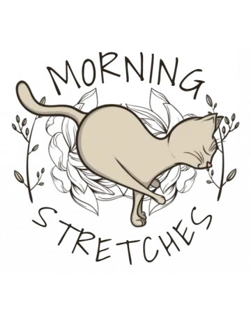 Morning Stretches Backpack - Front Design