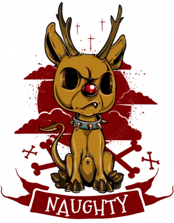 Naughty Beanie - Front Design