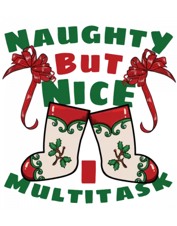 Naughty But Nice Backpack - Front Design