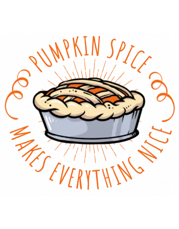 Pumpkin Spice Men Hoodie - Front Design