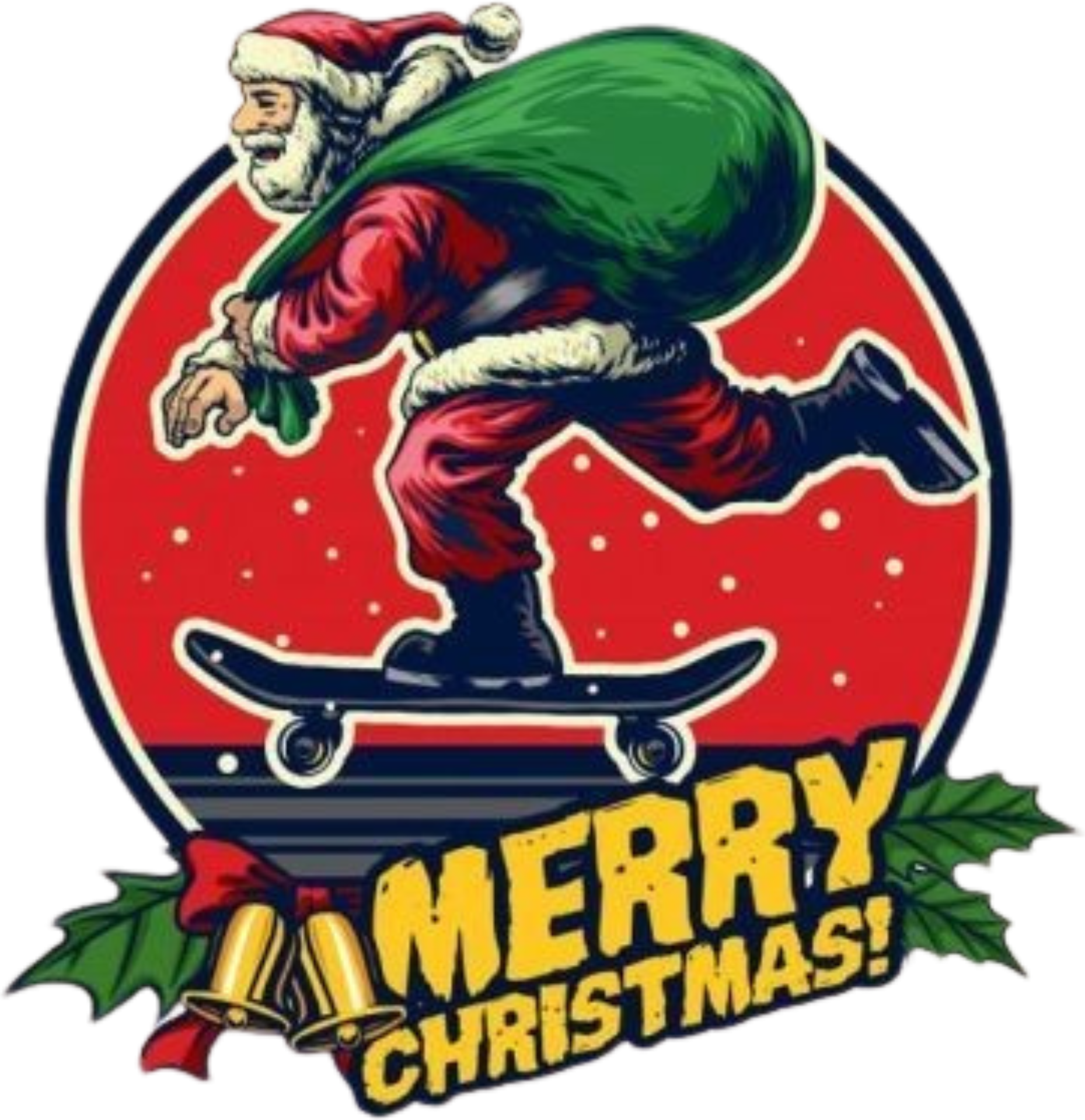 Skate Santa Claus
