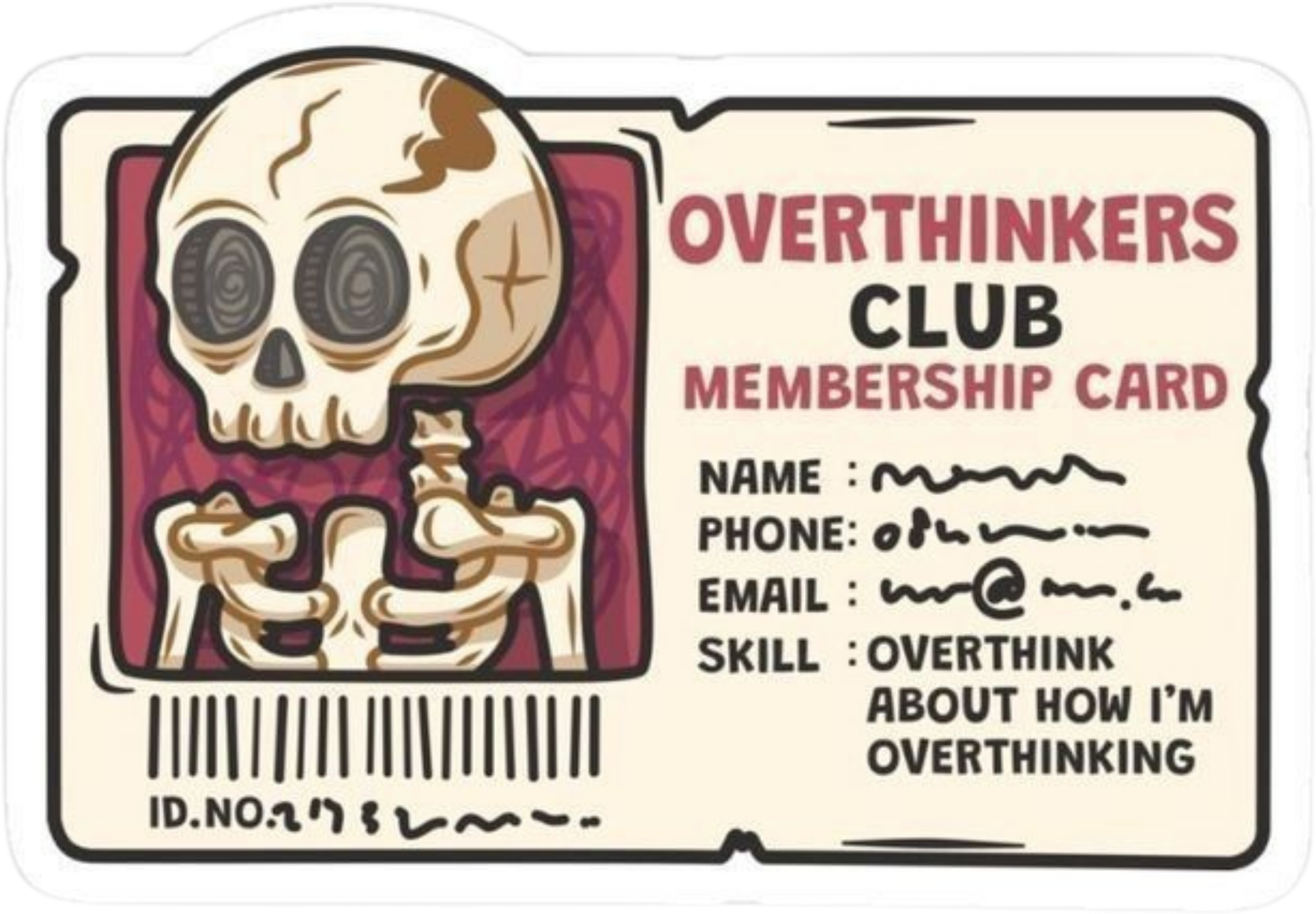 Skull Vintage Hoodie - Front Design