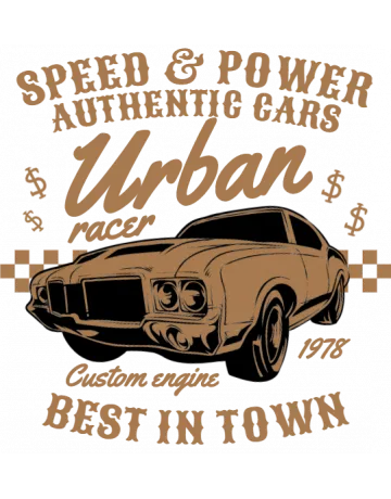 Urban Racer Backpack - Front Design