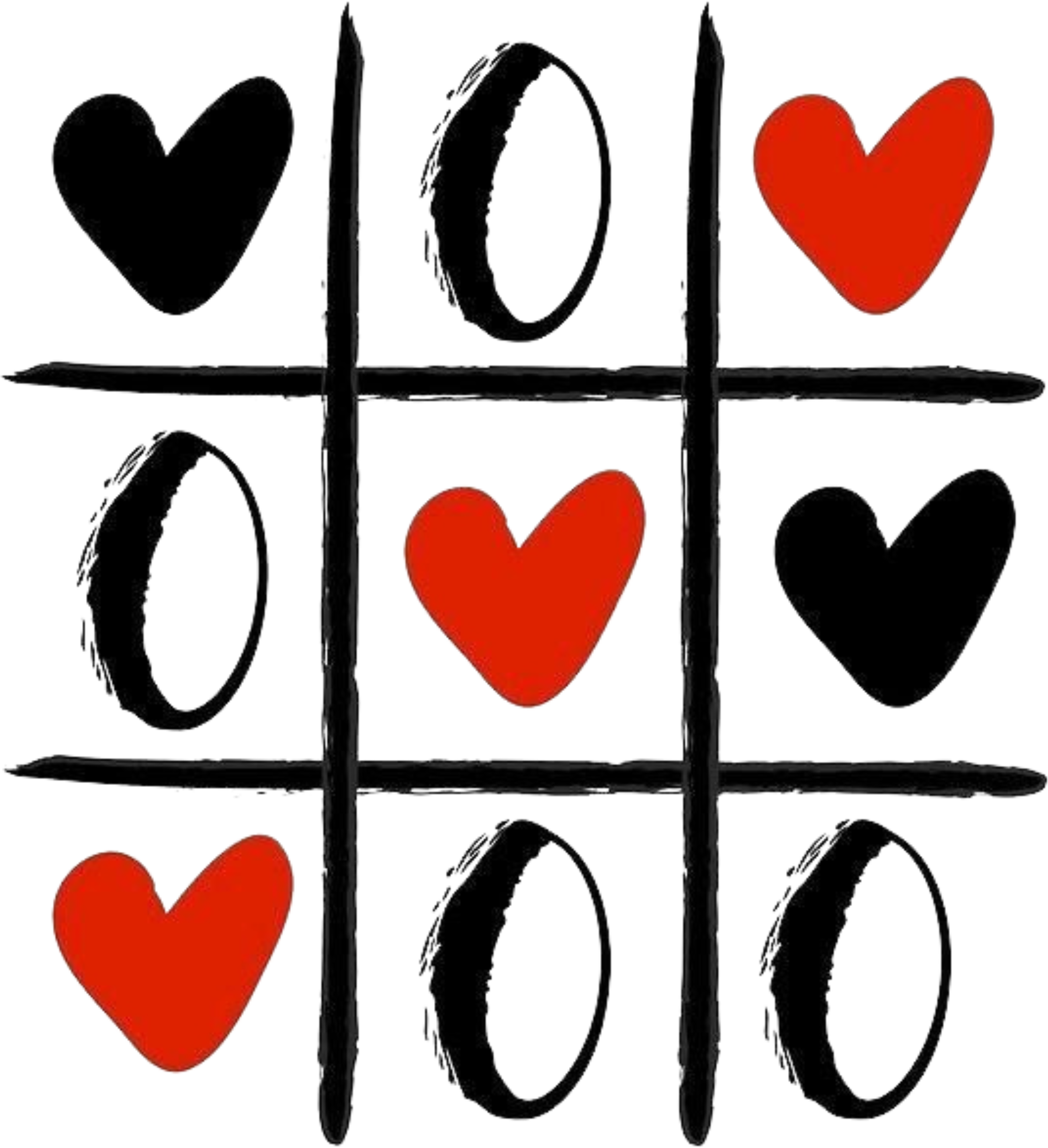 Valentine's Day Ski Mask - Front Design