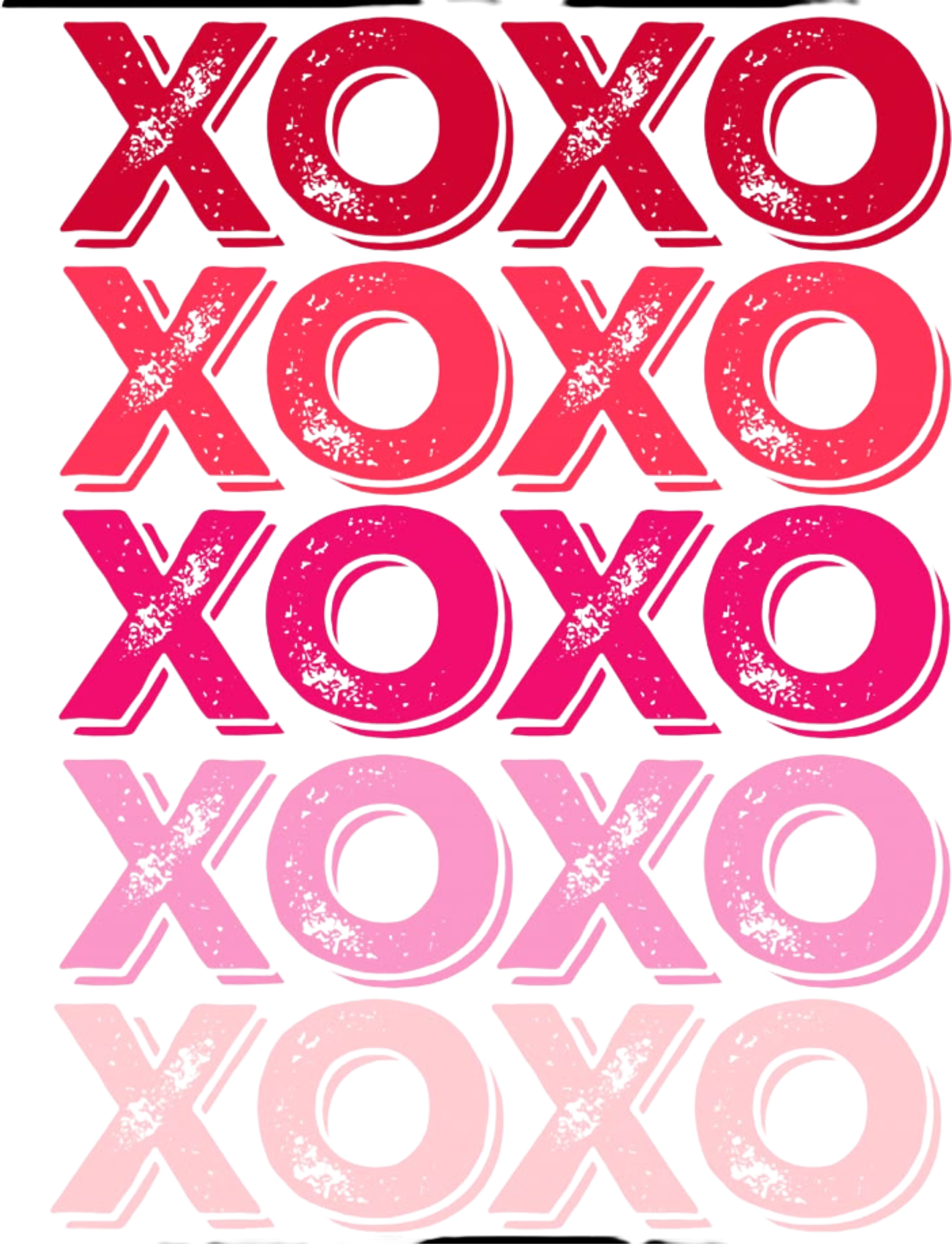 Valentine's Day V-Neck T-Shirt - Front Design