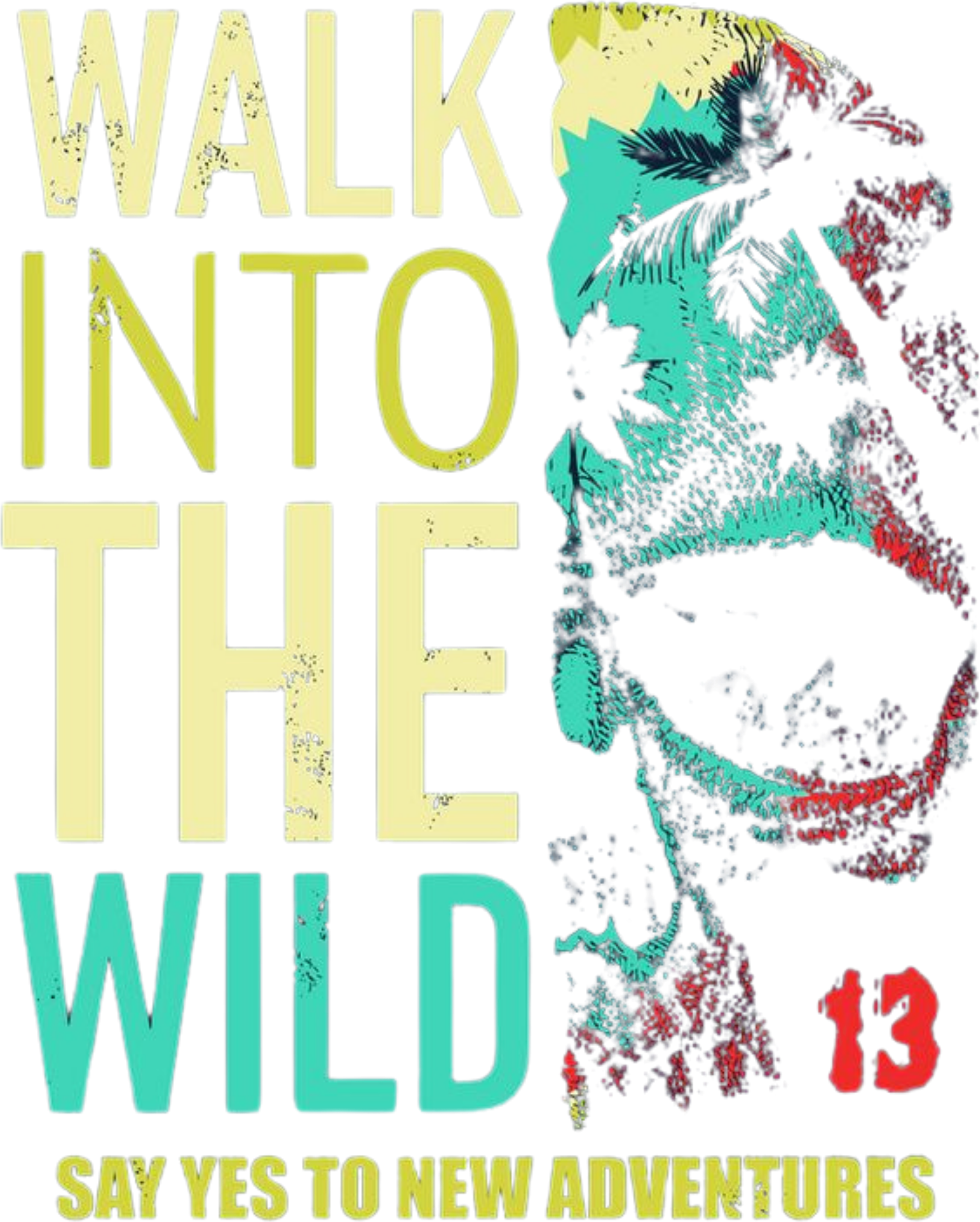 Walk Into The Wild Softstyle T-Shirt - Front Design