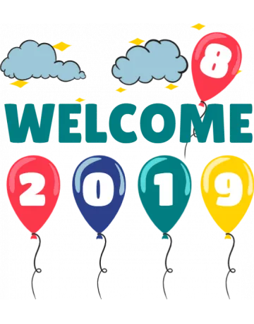 Welcome 2019 Beanie - Front Design