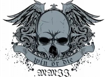 Win Or Die Men Hoodie - Front Design