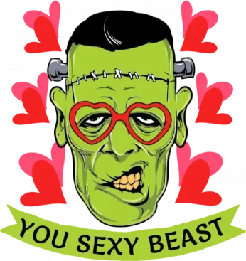You Sexy Beast Backpack - Front Design
